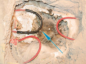 Reparatur Elektro-Fußbodenheizung