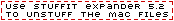 unstuff with stuffit expander 5.2
