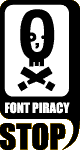 STOP FONT PIRACY!!